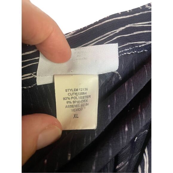 Graff Black and White Vintage Open Cardigan with Matching Camisol Blouse Size X- - Picture 15 of 15